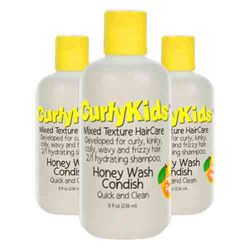 CurlyKids Honey Wash Condish – Sanfte Reinigung 236ml