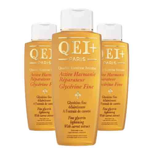 QEI+ Glycerin Körperpflege Karotte – Aufhellend 500ml