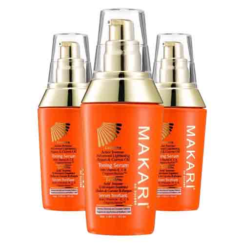 Makari Toning Serum mit Argan- & Karottenöl – Aufhellend 50ml