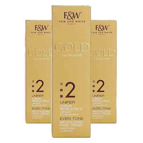 Fair & White Gold Revitalizing Fade Cream – Even Tone 50ml