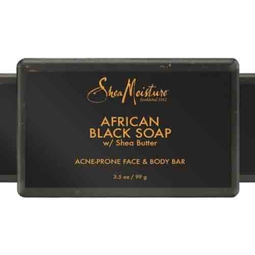 Shea Moisture Organic African Black Soap – Für Akneanfällige Haut 101g