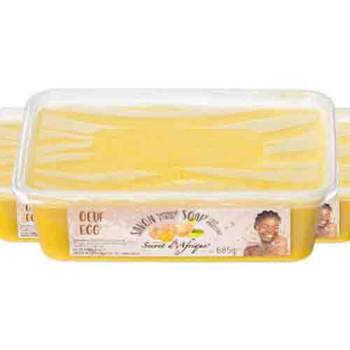 Secret d'Afrique Seife Egg – Kaltgerührt 685g