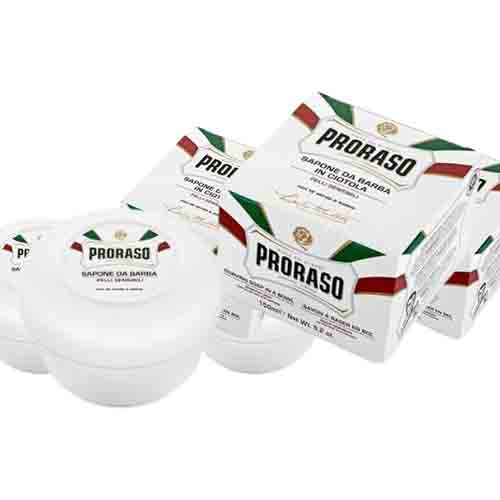 Proraso Rasierschaum Weiß – Beruhigend 150ml