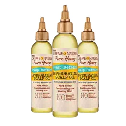 Creme of Nature Kopfhautöl Pure Honey – Erfrischend 118ml