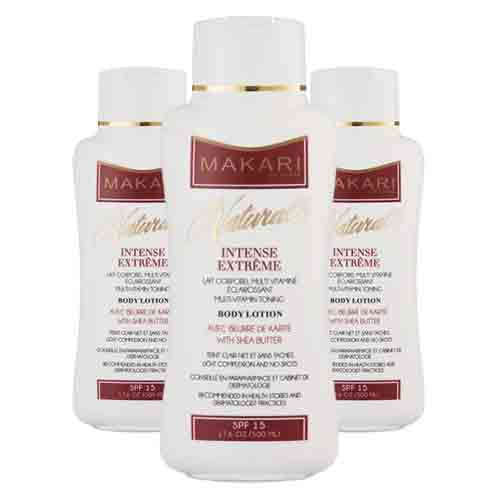 Makari Körperlotion Intense Extreme SPF 15 – Hautpflege 500ml