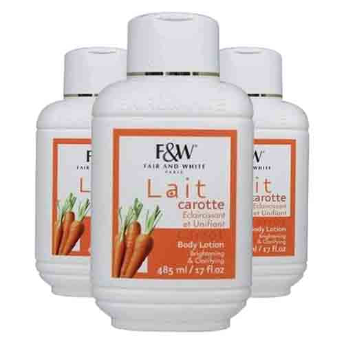 Fair & White Original Carrot Body Lotion – Nährend 485ml