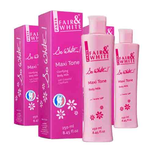 Fair & White Körpermilch So White Maxi Tone – Aufhellend 250ml