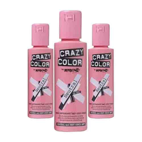 Crazy Color Haarfarbe Neutral – Intensive Farbe 100ml