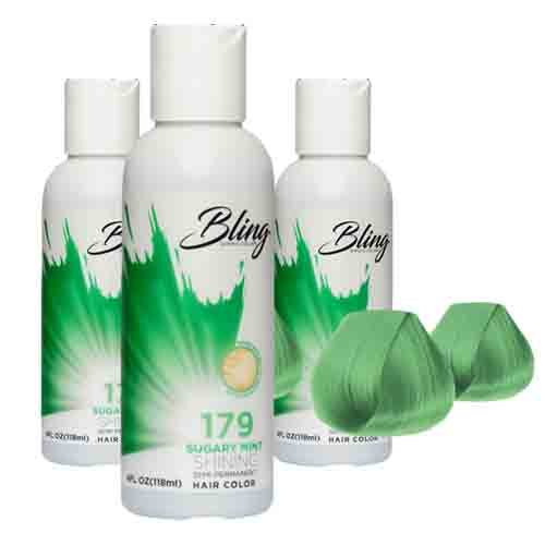Bling Haarfarbe 179 Sugary Mint – Semi-Permanent 118ml