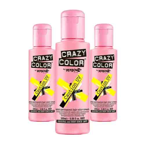 Crazy Color Haarfarbe Toxic (Neon Green) – Intensiv 100ml