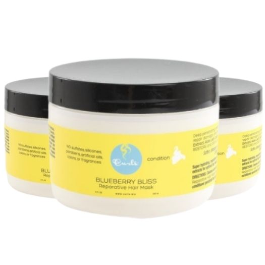 Curls Reparative Haarmaske mit Heidelbeere – Tiefenpflege 227ml