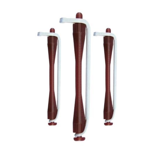Comair Permanent Wraps dunkelrot 4mm – 12 Stück 120g