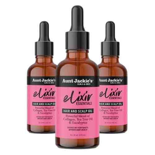 Aunt Jackie's Haar- und Kopfhautöl mit Kollagen & Teebaum – Feuchtigkeit 59ml