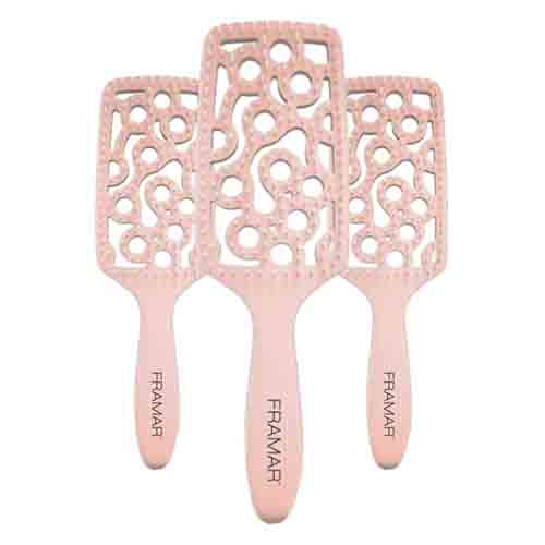 Framar Vent Brush Champagne – Ergonomisch & Hitzebeständig 1 Stück