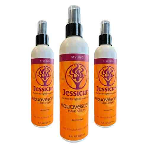 Jessicurl Aquavescent Haar Spray ohne Duft – Feuchtigkeit 237ml
