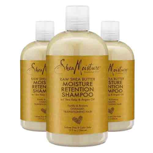 Shea Moisture Shampoo mit Raw Shea Butter – Feuchtigkeit 384ml