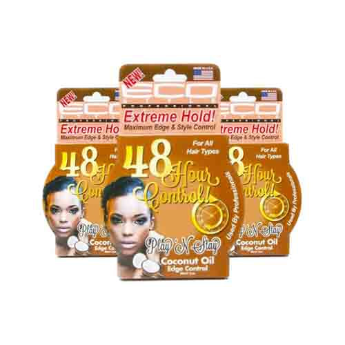 Eco Play N Stay Styling Gel mit Kokosnussöl – Kontrolle 90ml