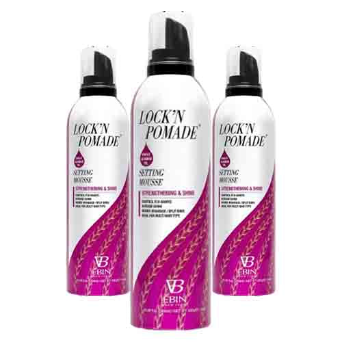 Ebin Mousse mit Süßmandelöl – Frizz-Kontrolle 354ml