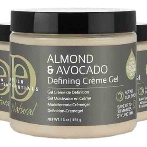 Design Essentials Lockencreme mit Mandel & Avocado – 473ml