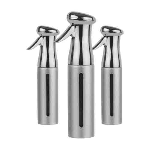 Mist Spray Flasche Silber – Ergonomisch 300ml