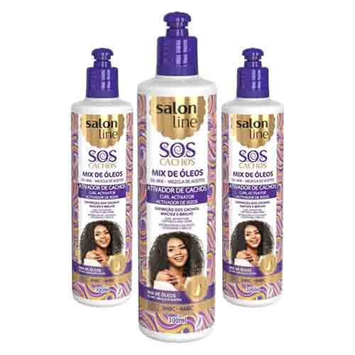 Salon Line Curl Activator Öl-Mix – Nährende Feuchtigkeit 300ml