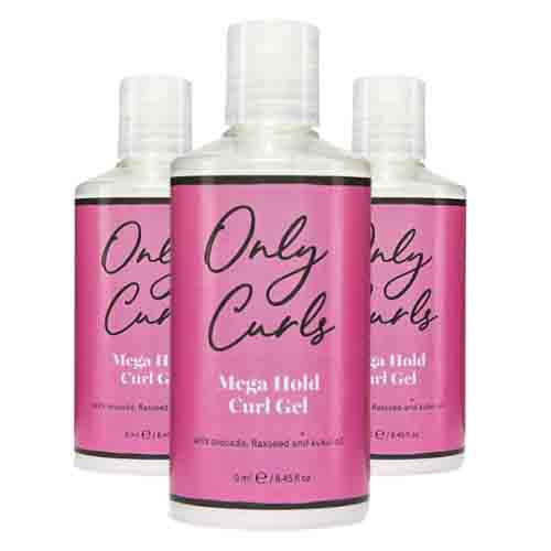 Only Curls Styling Gel Mega Hold – Maximaler Halt 100ml