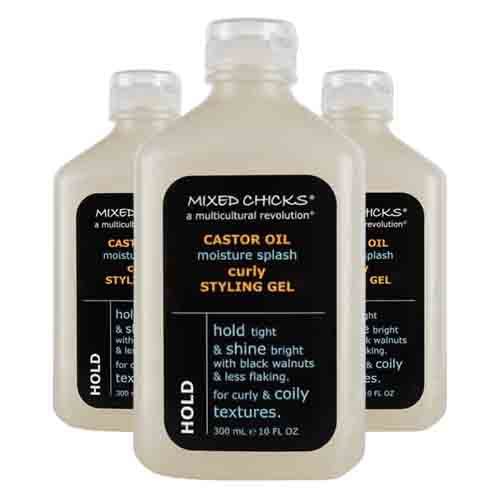 Mixed Chicks Styling Gel mit Rizinusöl – Extra Halt 300ml