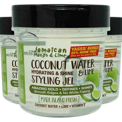 Jamaican Mango and Lime Styling Gel mit Kokoswasser & Limette – Extra Halt 567g