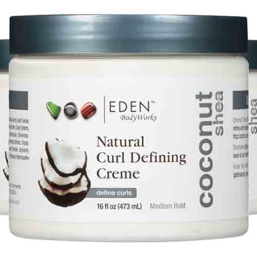 Eden Bodyworks Lockencreme mit Kokos & Shea – Frizz Kontrolle 473ml