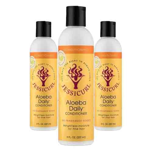 Jessicurl Aloeba Daily Conditioner ohne Duft – Feuchtigkeit 237ml
