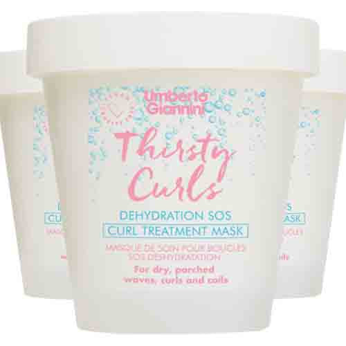 Umberto Giannini Behandlungsmasken Thirsty Curls – Feuchtigkeit 230ml