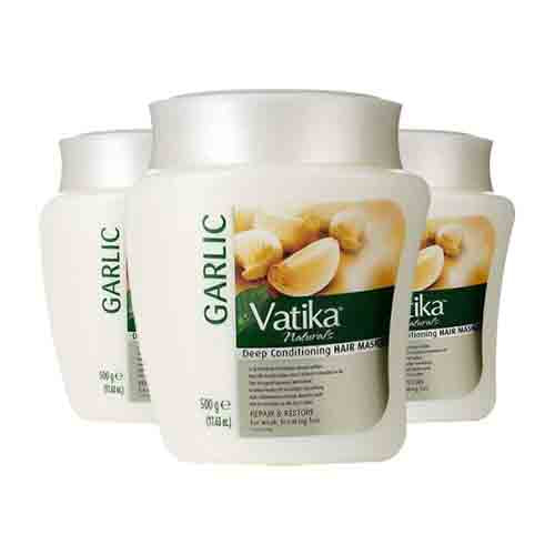 Dabur Vatika Haarmaske Knoblauch – Repariert & Pflegt 500g