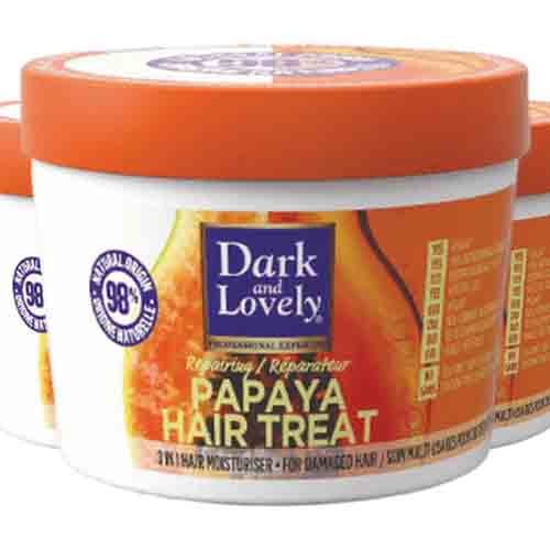 Dark and Lovely Haarbehandlung Papaya – Intensive Feuchtigkeit 390ml
