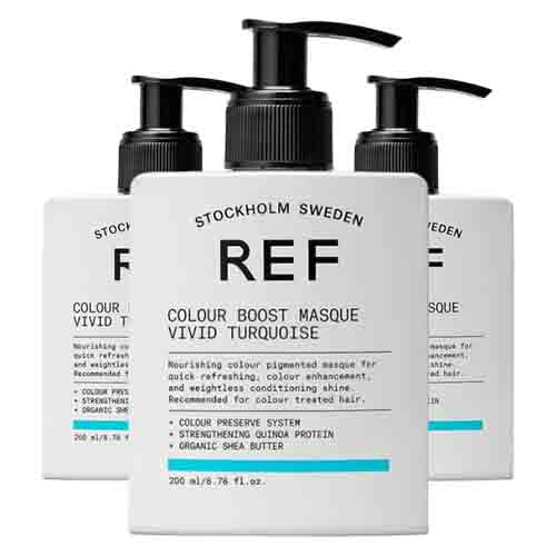 REF Colour Boost Masque Vivid Turquoise – Pflege & Farbauffrischung 200ml