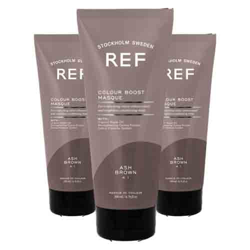 REF Colour Boost Masque Ash Brown – Farbauffrischung 200ml