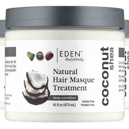 Eden Bodyworks Haarmaske mit Kokos & Shea – Intensive Feuchtigkeit 473ml
