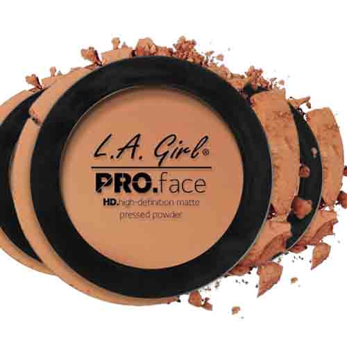 LA Girl HD PRO Pressed Powder Warm Carmel GPP612 – Öl-Kontrolle 10g