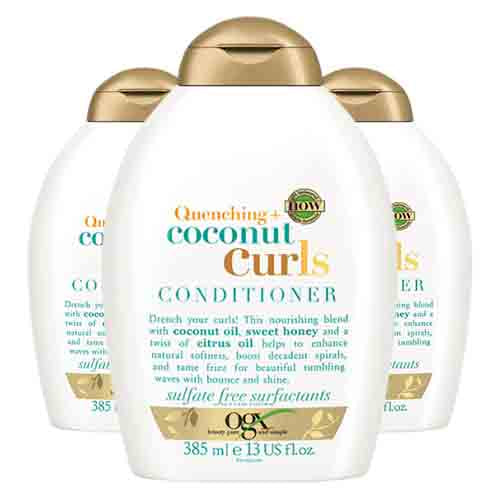 Organix Conditioner Quenching Coconut Curls – Ohne Sulfate 385ml