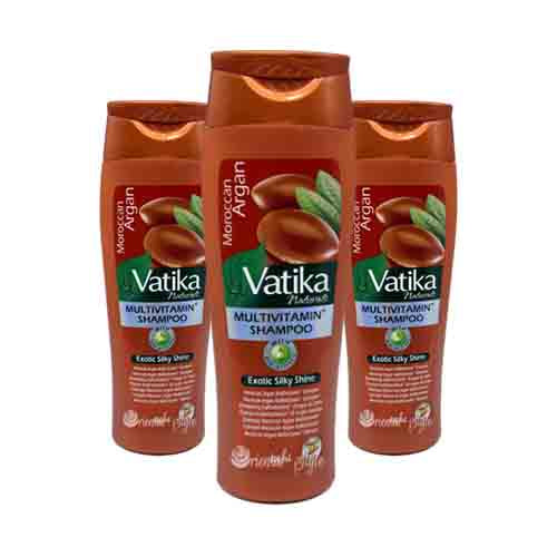 Dabur Vatika Naturals Argan Shampoo – Exotischer Glanz 400ml