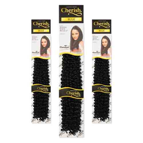 Cherish Haarverlängerung Water Wave Braid Bulk – Vielseitig 100g
