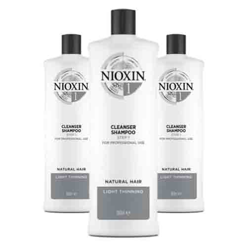 Nioxin Reinigungsshampoo System 1 – Volumensteigernd 1000ml