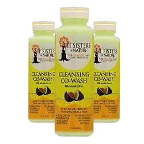 Sisters of Nature Cleansing Co-Wash mit Avocado – Feuchtigkeit 295ml