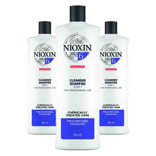 Nioxin Shampoo System 6 – Für Volumen & Glanz 1000ml
