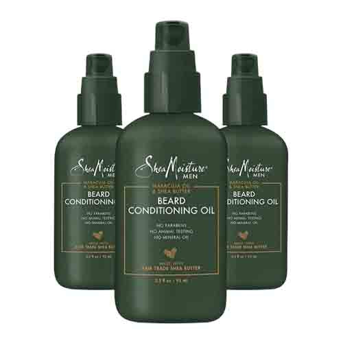 SheaMoisture Bartpflegeöl mit Maracuja & Sheabutter – Feuchtigkeit 95ml
