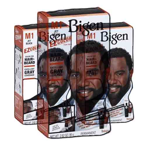Bigen Haarfarbe EZ Colour For Men Jet Black – Intensiv 120ml