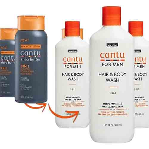 Cantu 2 in 1 Shampoo & Duschgel – Feuchtigkeit 400ml
