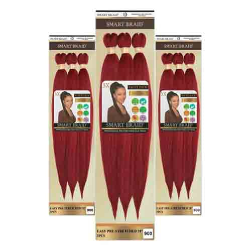 Smart Braids Haarverlängerung Pre Stretched 28 Zoll – 3x 85g