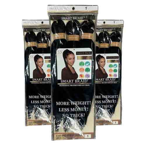 Smart Braids Haarverlängerung Pre Stretched 20 Zoll – Leicht 200g