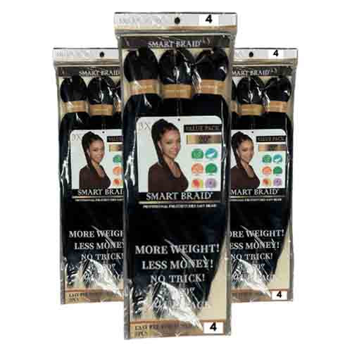 Smart Braids Pre Stretched 3x – 20 Zoll – Leicht 200g