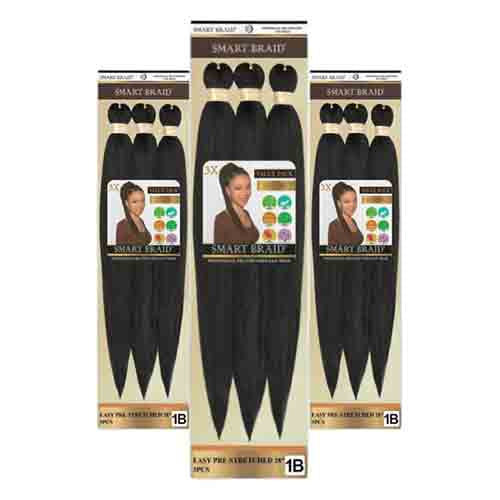 Smart Braids Haarverlängerung Pre Stretched 28 Zoll – Einfaches Styling 300g